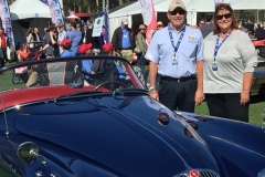 Blue car