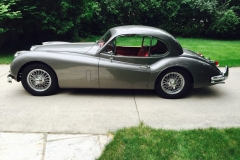 Grey 2 door coupe